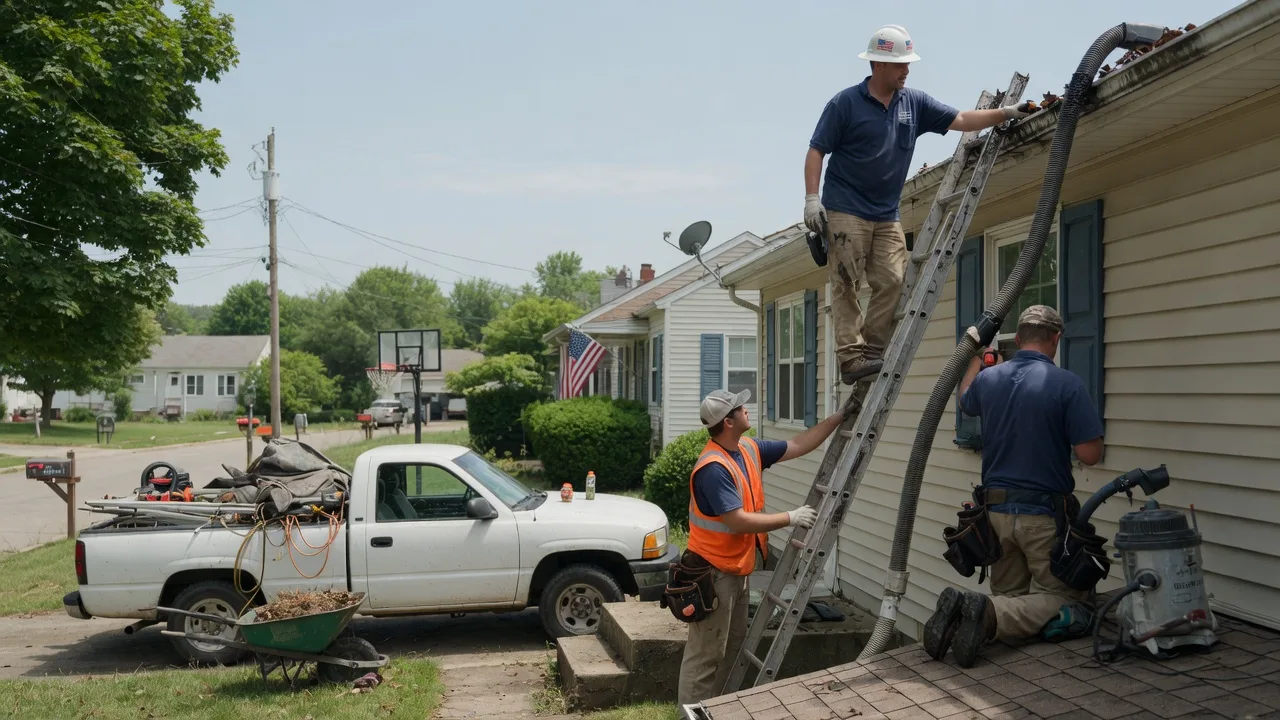 Gutter Installation in Schoenchen, KS near me